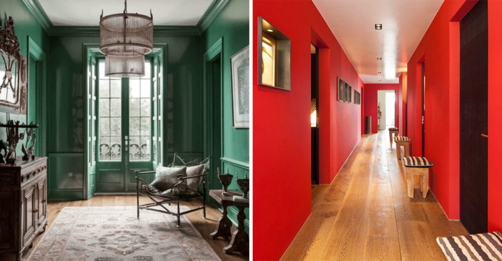 7 Houston Hallways With Bold Jewel Tone Paint That Doesnt Overwhelm - Decor Hint