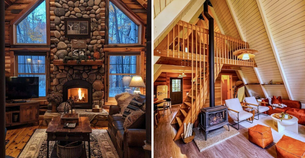 7 Montana A Frame Chalets With Interiors That Whisper Cozy - Decor Hint