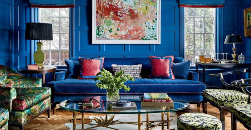 7 Savannah Sitting Areas Decked With Pattern Drench Maximalist Flair - Decor Hint