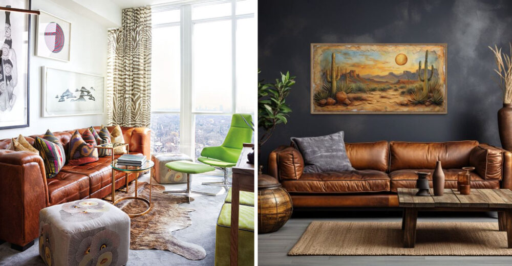 8 Arizona Adobe Living Rooms Styled With Ochre And Burnt Orange - Decor Hint