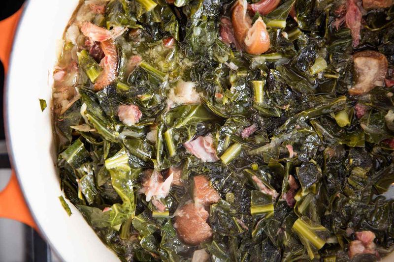 8 Collard Green Dishes That Make North Carolina Proud - Decor Hint Smoky Ham Hock Collards