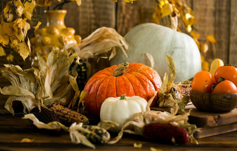 Pumpkin Clusters As Centerpieces