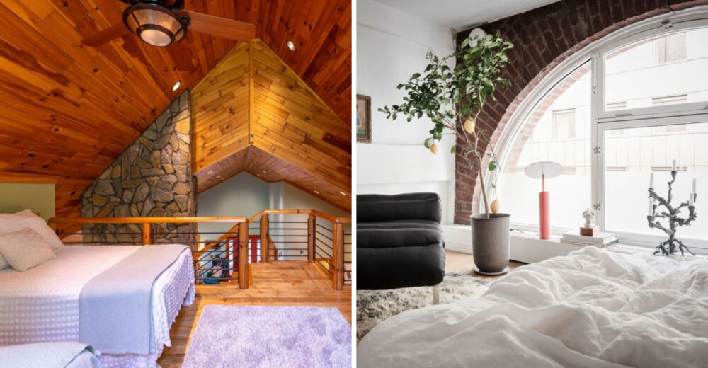 8 Portland Loft Bedrooms That Embrace Arches And Stone Elegance - Decor Hint