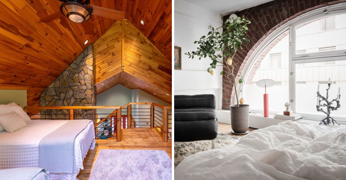 8 Portland Loft Bedrooms That Embrace Arches And Stone Elegance - Decor Hint 8 Portland Loft Bedrooms That Embrace Arches And Stone Elegance - Decor Hint
