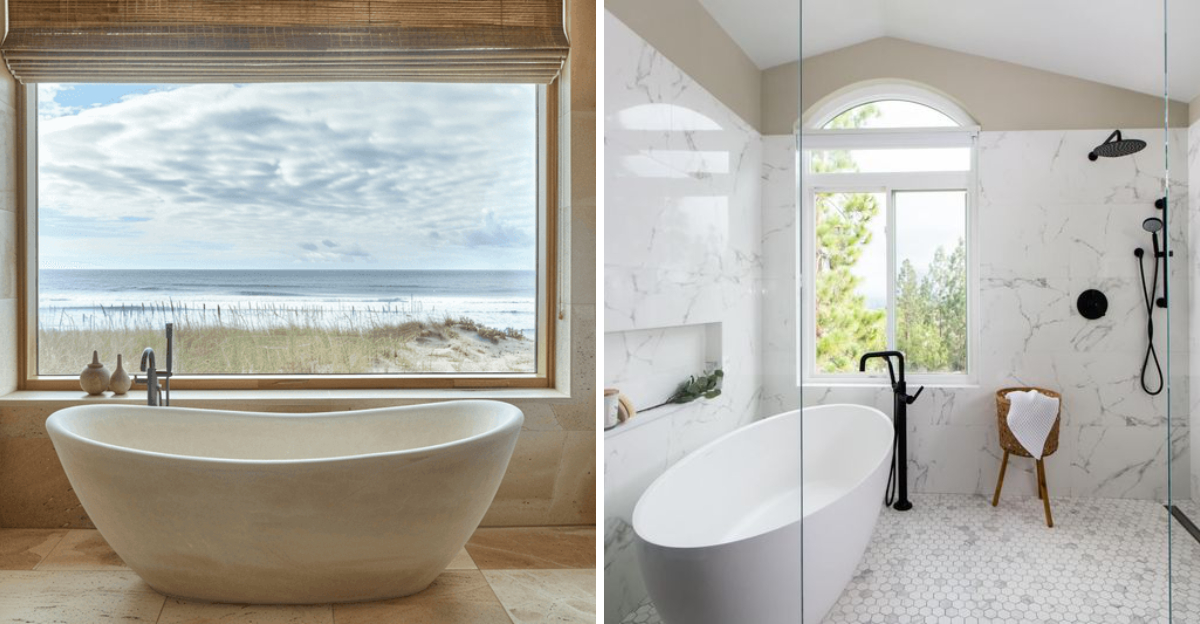 8 Rhode Island Beach House Bathrooms That Never Go Out Of Style - Decor Hint