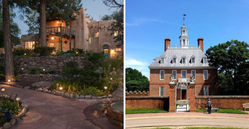 8 Santa Fe Adobe Courtyards That Whisper History And Charm