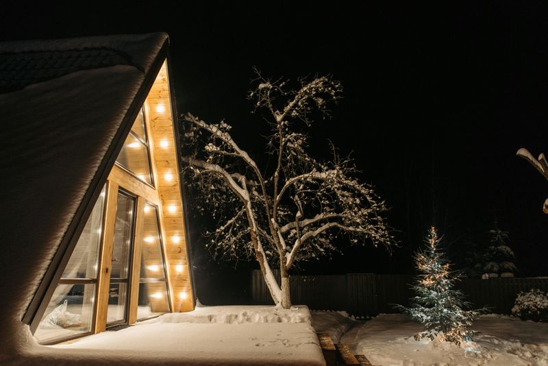 Simple A-Frame Cabins