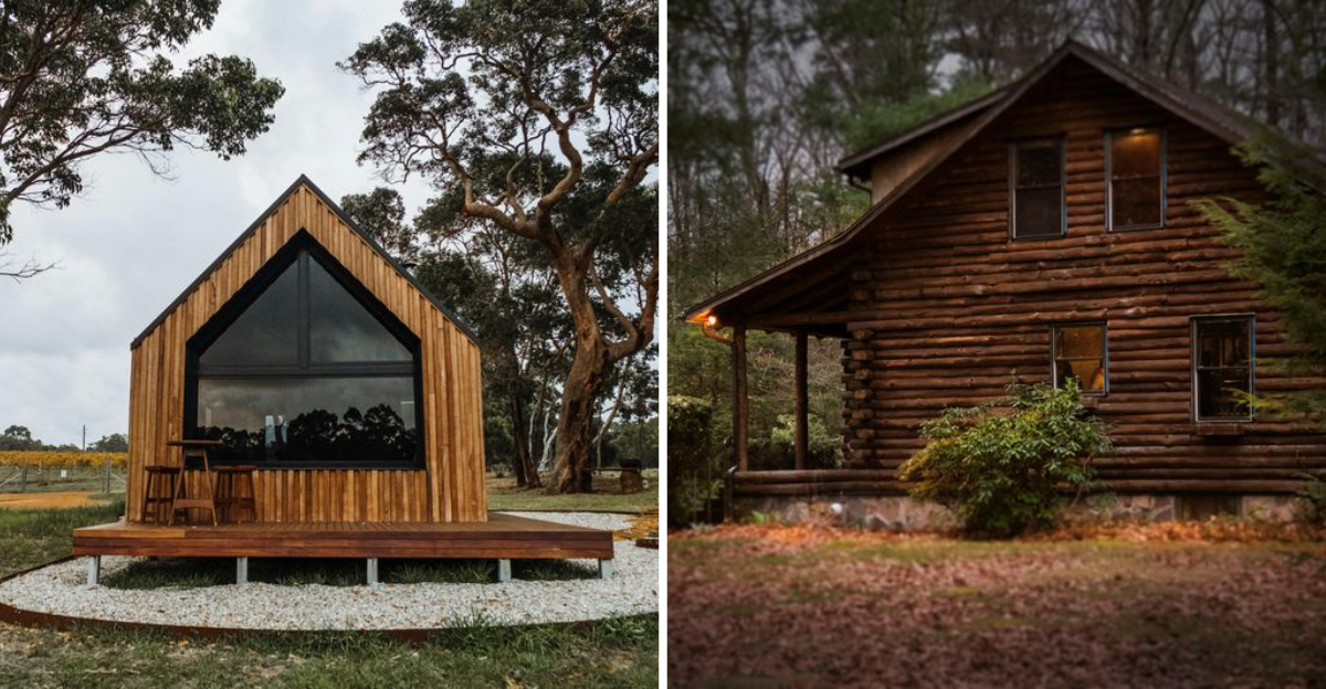 8 Small Cabin Designs That Could Be Suitable For DIY Projects 3 - Decor Hint