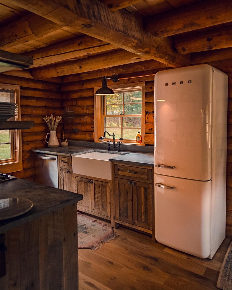 Rustic Wood Cabinets