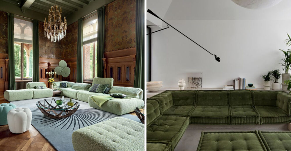 9 Aspen Home Retreats That Embrace Retro 70s Curvy Silhouettes - Decor Hint