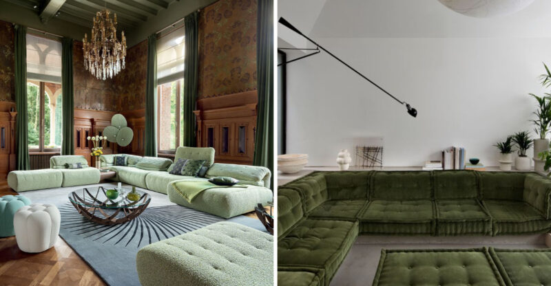 9 Aspen Home Retreats That Embrace Retro ’70s Curvy Silhouettes