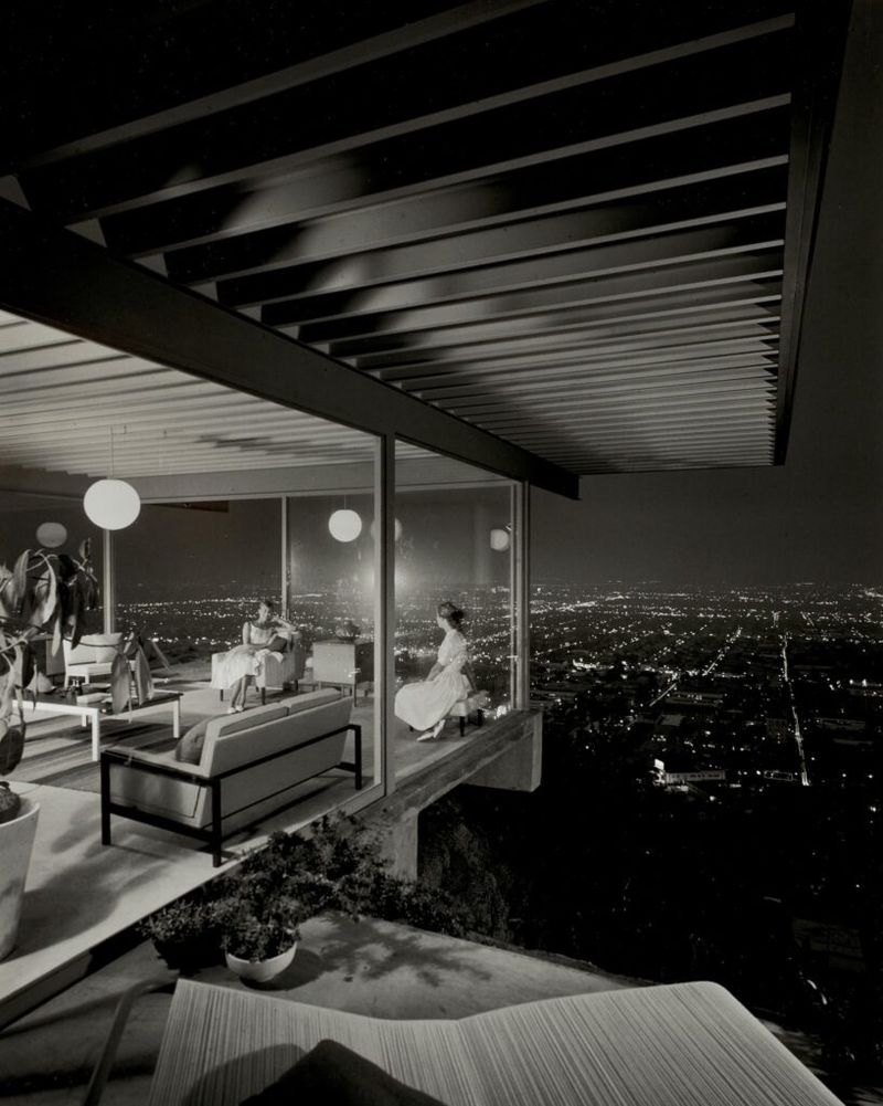The Stahl House Floating Glass Box