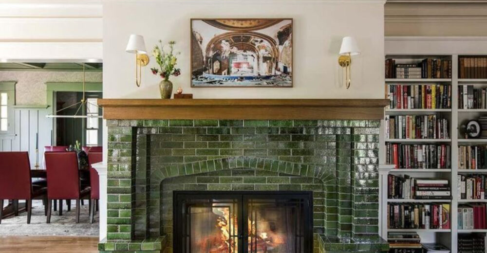 9 Dallas Fireplace Makeover Ideas That Keep The Brick - Decor Hint