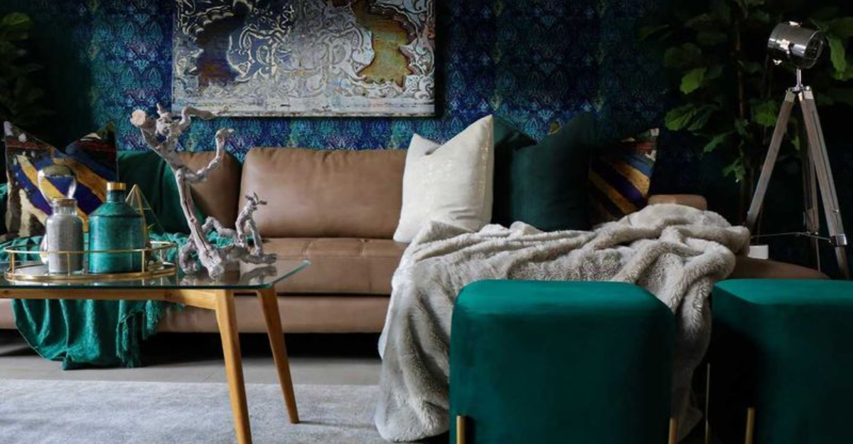 9 New Orleans Parlors Decked Out In Jewel Tone Velvet This Season - Decor Hint
