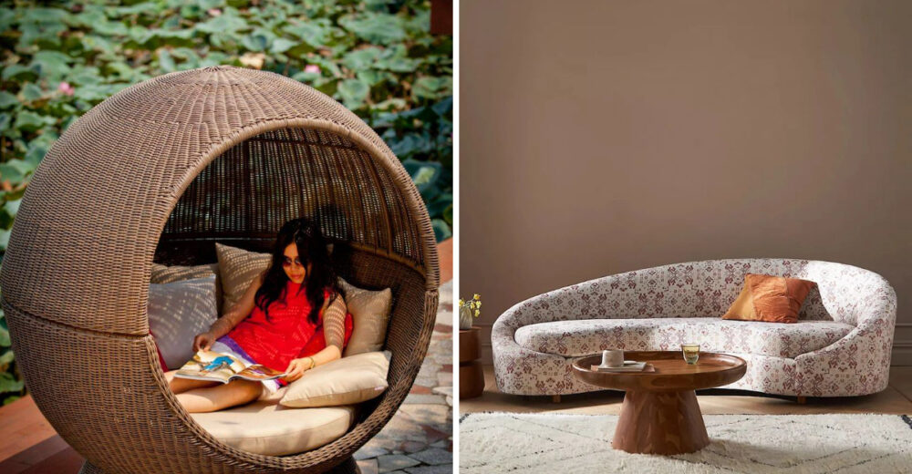 9 Phoenix Lounge Areas Featuring Curved Furniture And Rounded Forms - Decor Hint