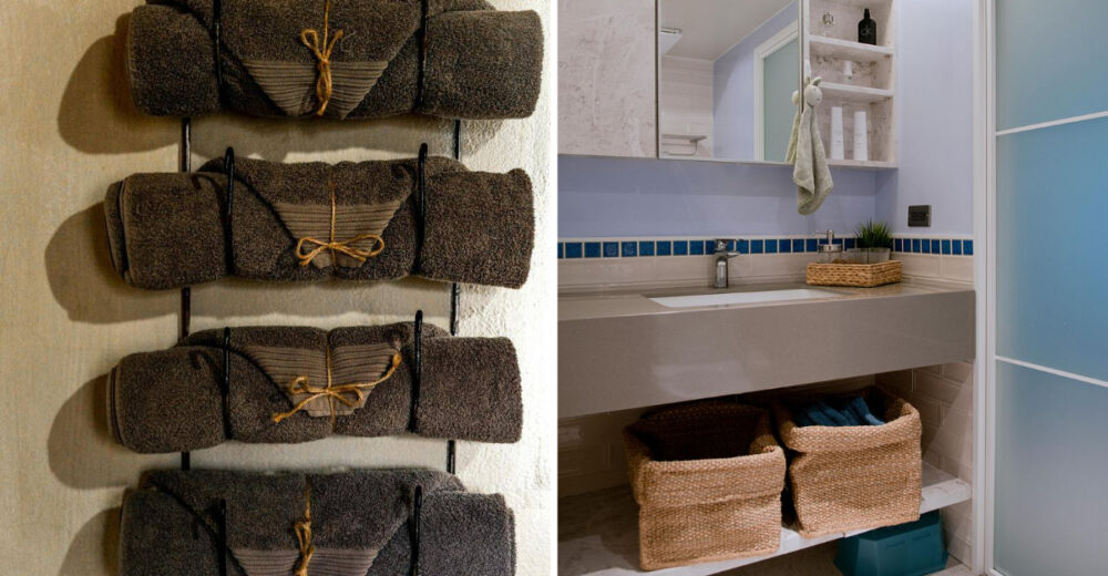 9 Space Saving Towel Storage Tips That Could Transform Your Bathroom 3 - Decor Hint