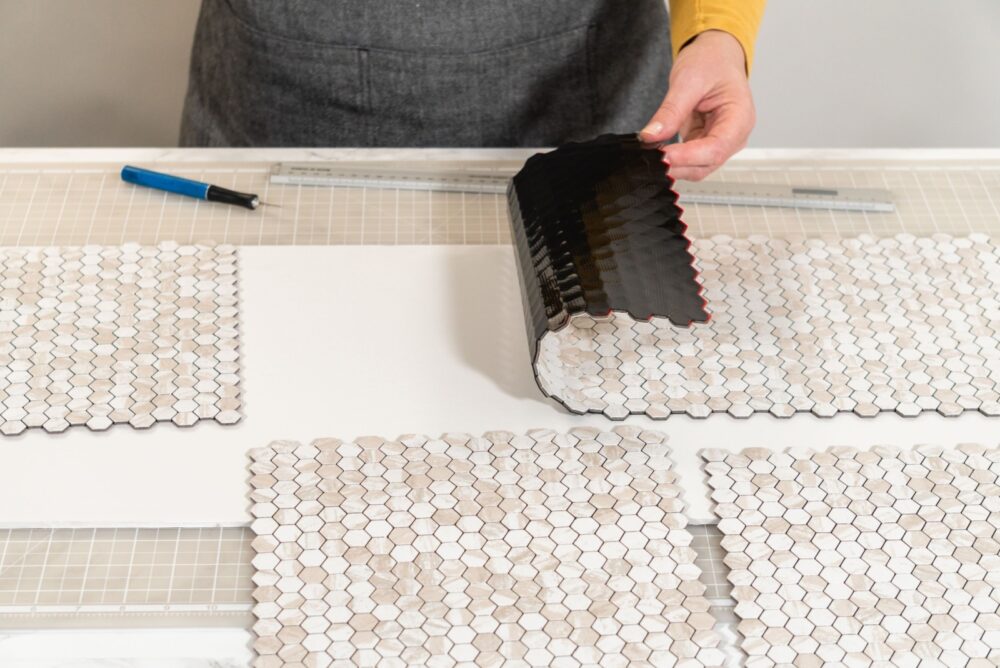 11 Home Upgrades You Can Do For About $100 - Decor Hint Add Peel And Stick Backsplash - Decor Hint