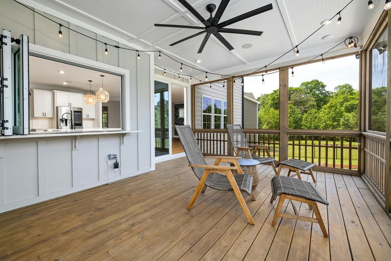 13 Weekend Projects That May Give Your Porch A New Look - Decor Hint Install outdoor string lights or lanterns
