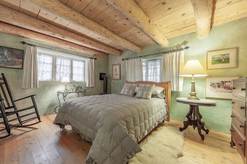 Taos Pueblo Bedroom – Authentic Adobe Charm