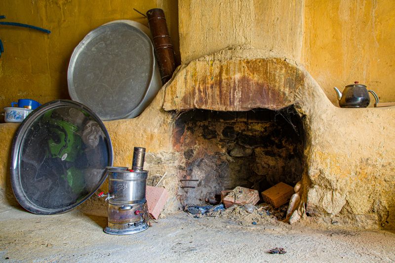 Rustic Stone Hearths