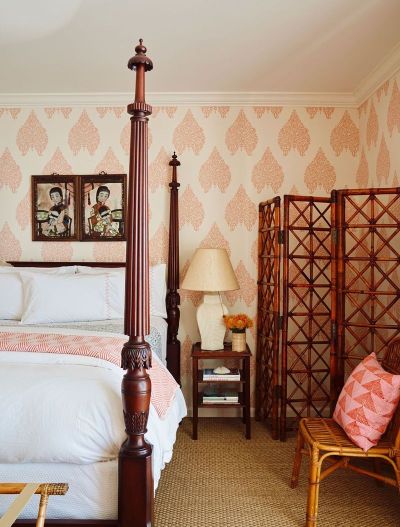 Vintage Bamboo Room Dividers