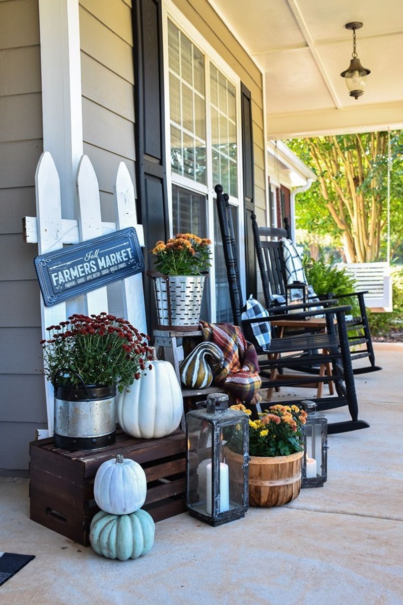 Harvest Ladder Display