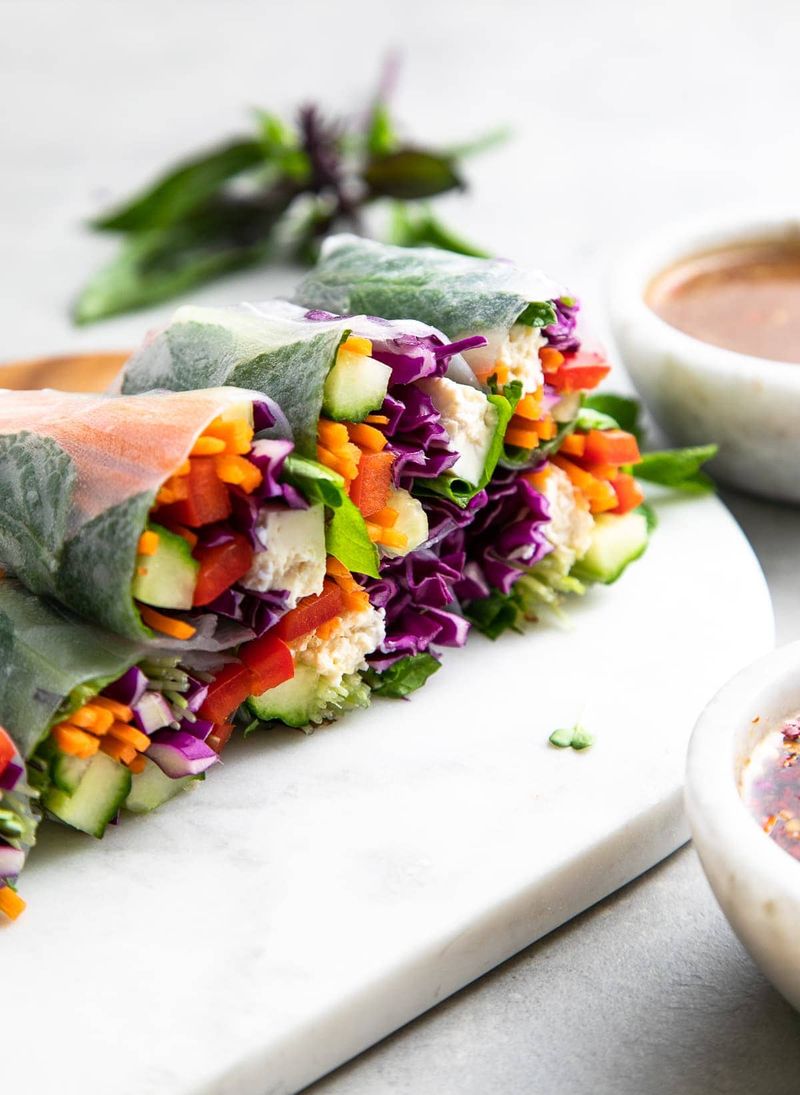 DIY Veggie Spring Rolls