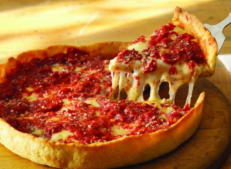 10 Local Looking Deep Dish Slice Shops In Illinois You Might Want To Try - Decor Hint D'Agostino's Pizzeria Neighborhood Favorite Since 1968