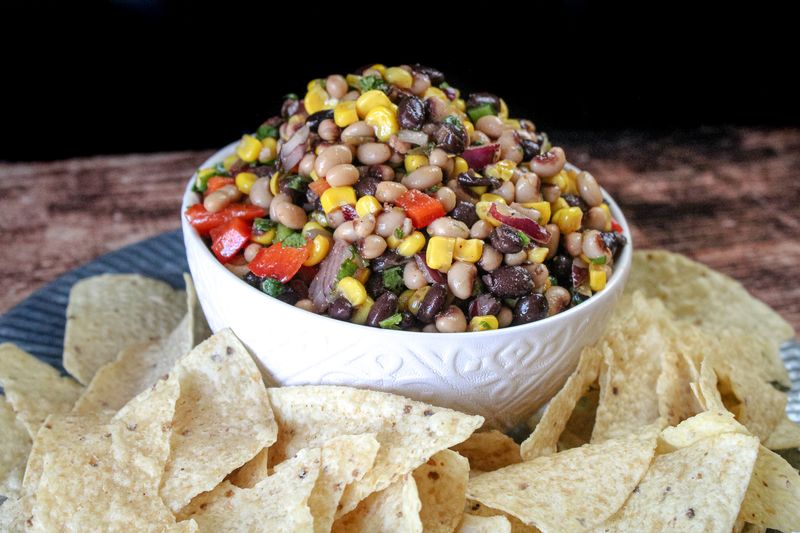 20 Appetizers So Good, Everyone In Georgia Will Beg For The Recipe - Decor Hint Southern Caviar (Black-Eyed Pea Dip)