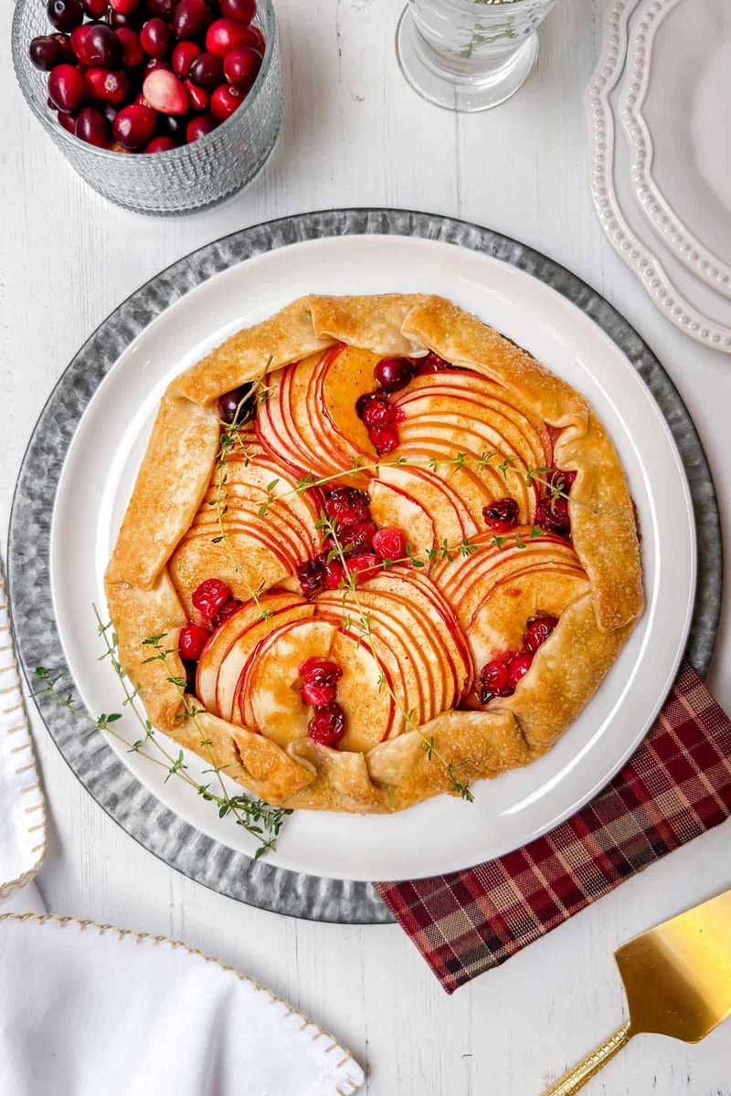 Apple-Cranberry Galette