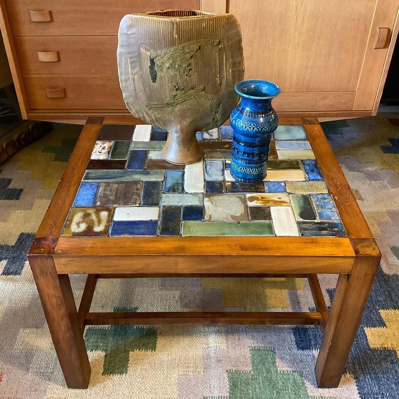 Patterned Tile Coffee Tables