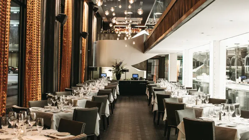 7 Pennsylvania Steakhouses Tourists Love And 7 Locals Actually Recommend - Decor Hint Steak 48 – Where Theater Meets Fine Dining