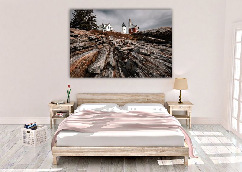 12 Maine Bedrooms That Could Remind You Of Salt Air - Decor Hint Boothbay Harbor Bedroom – Lighthouse Keeper's Dream