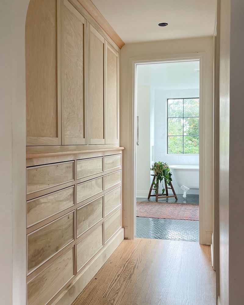 Hallway Linen Cabinets
