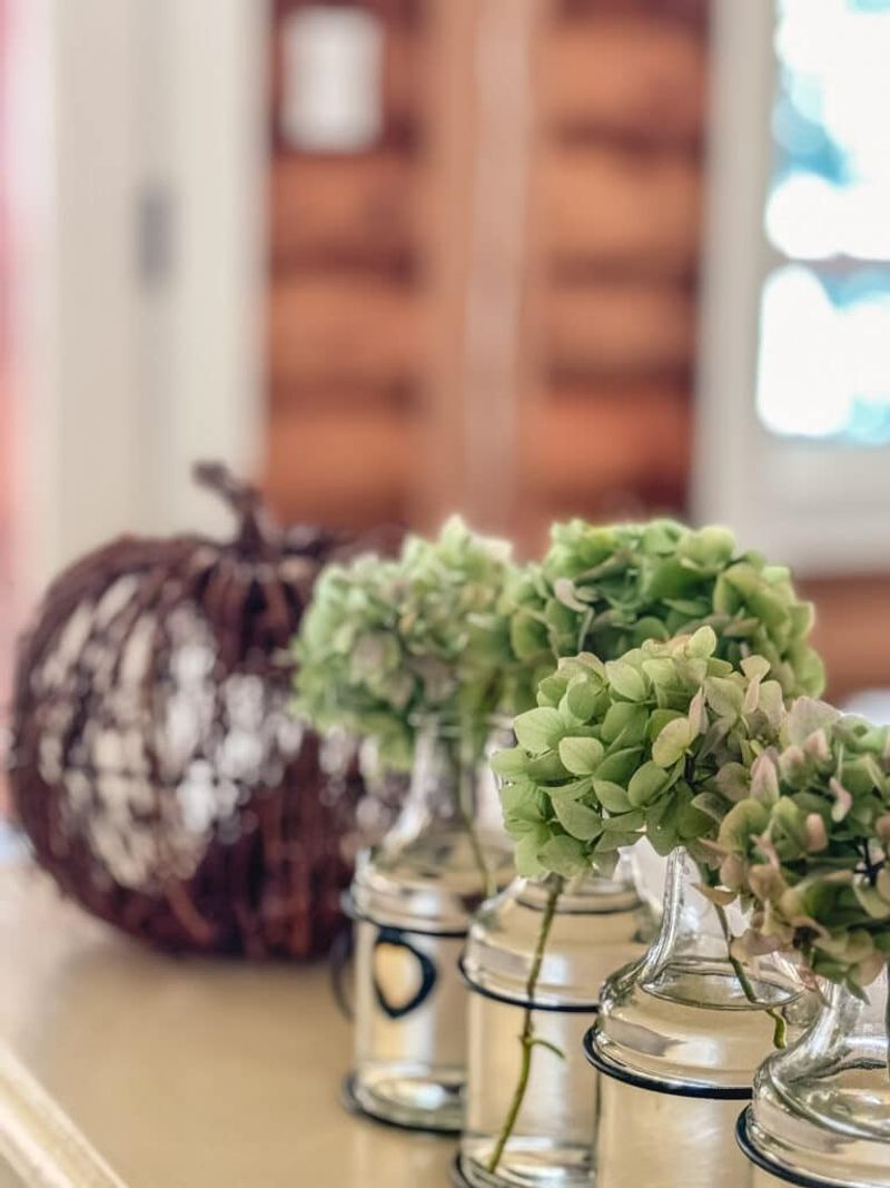 Soft Greenery And Succulent Centerpieces