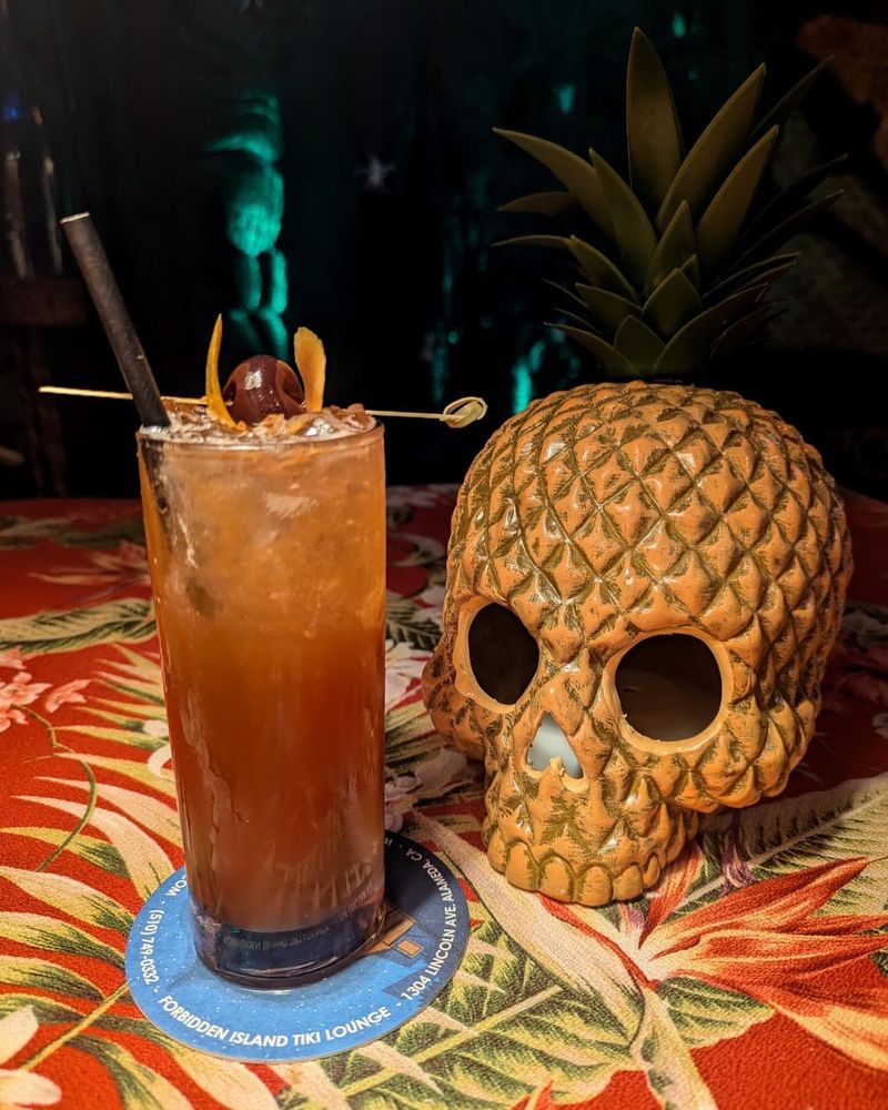Creepy Coconut Sunset Sipper