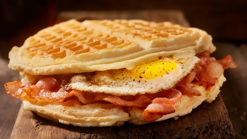 15 Frozen Foods To Avoid For Better Health, Says California Nutritionists - Decor Hint Waffle Breakfast Sandwiches
