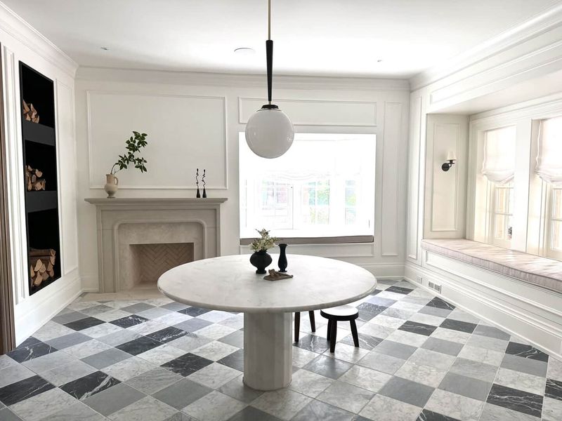 How To Bring The Classic New York Brownstone Look Into Your Own Home - Decor Hint Using Patterned Tile In Entryways And Kitchens