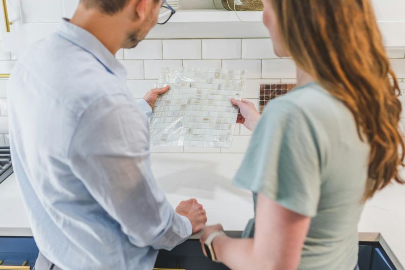 13 Beginner-Friendly DIY Ideas For Your Home - Decor Hint Install Peel-and-Stick Backsplash Tiles