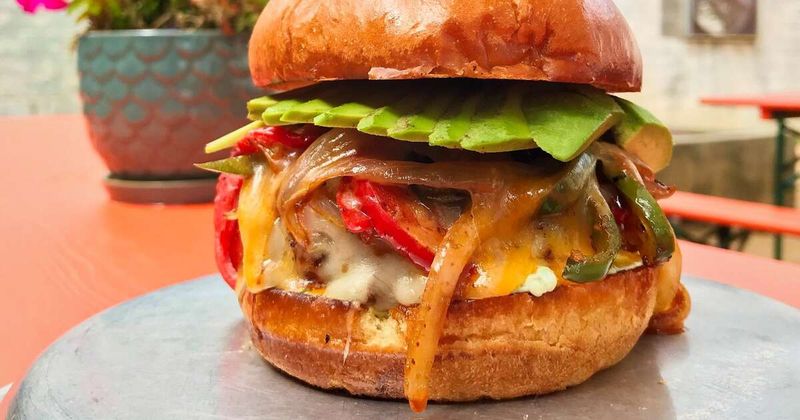 14 Must-Try Texas Burgers That Made Food History - Decor Hint Rodeo Goat's Chaca Oaxaca Burger