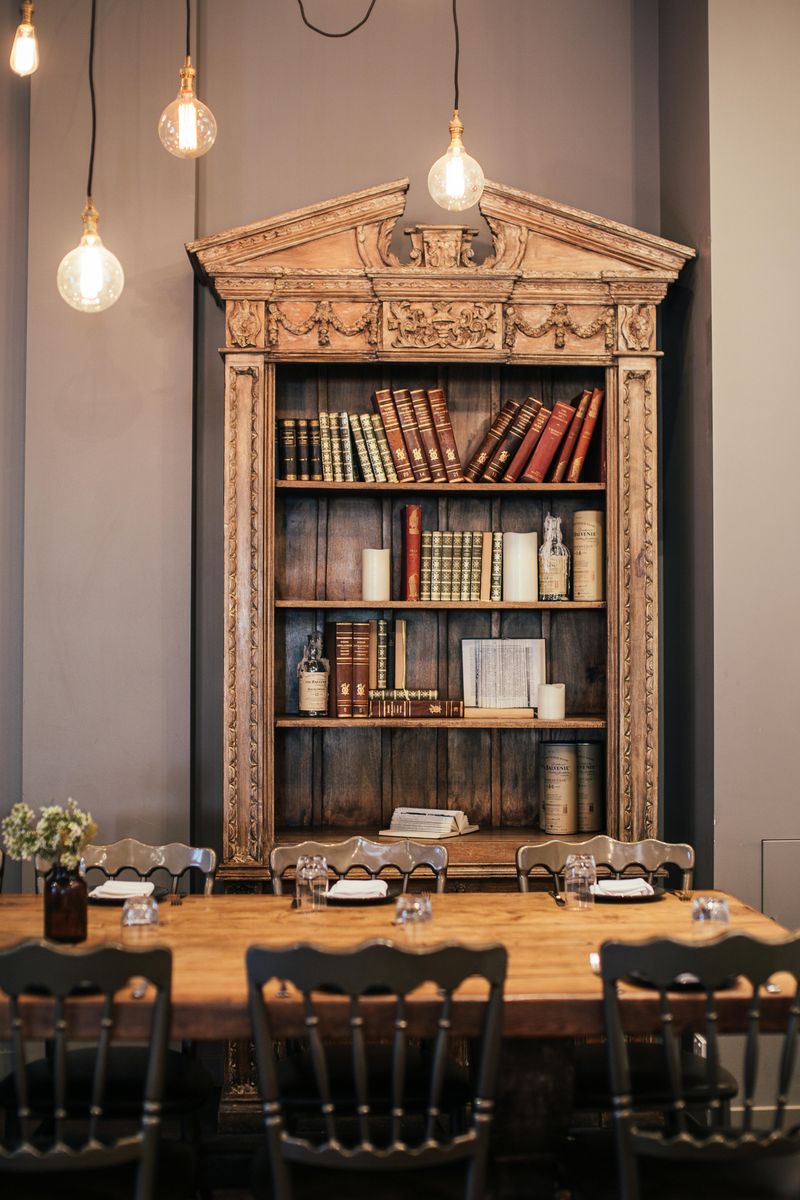 Libraries with Built-in Shelving