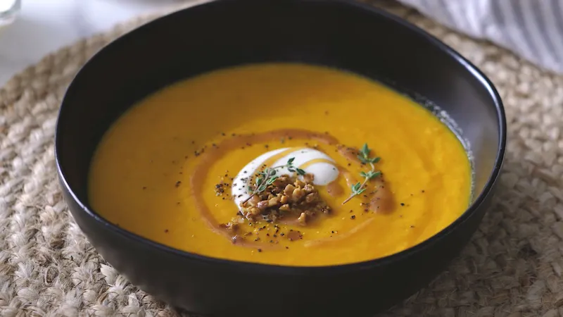 Butternut Squash Soups Filling Oregon Kitchens In October - Decor Hint Hazelnut-Topped Classic Oregon Style