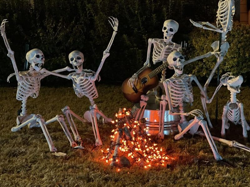 Skeleton Campfire Storytellers