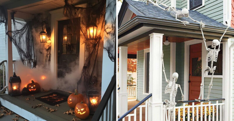 California Porches Get A Haunting Makeover With These DIY Decor Ideas