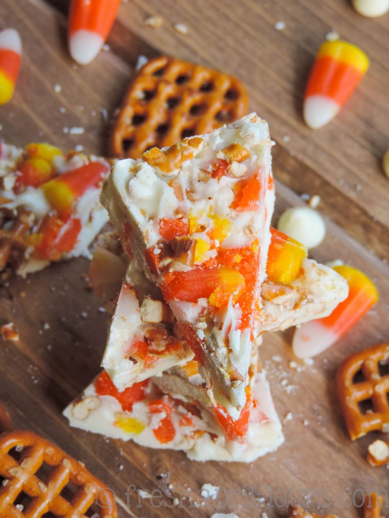 Candy Corn Bark