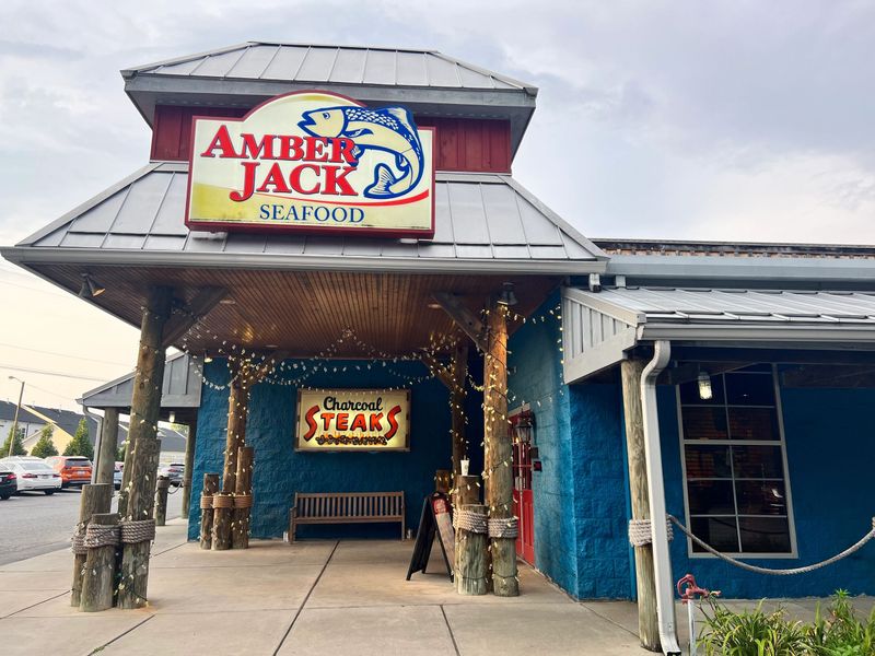 Golden Perfection At Amber Jack Seafood & Steaks