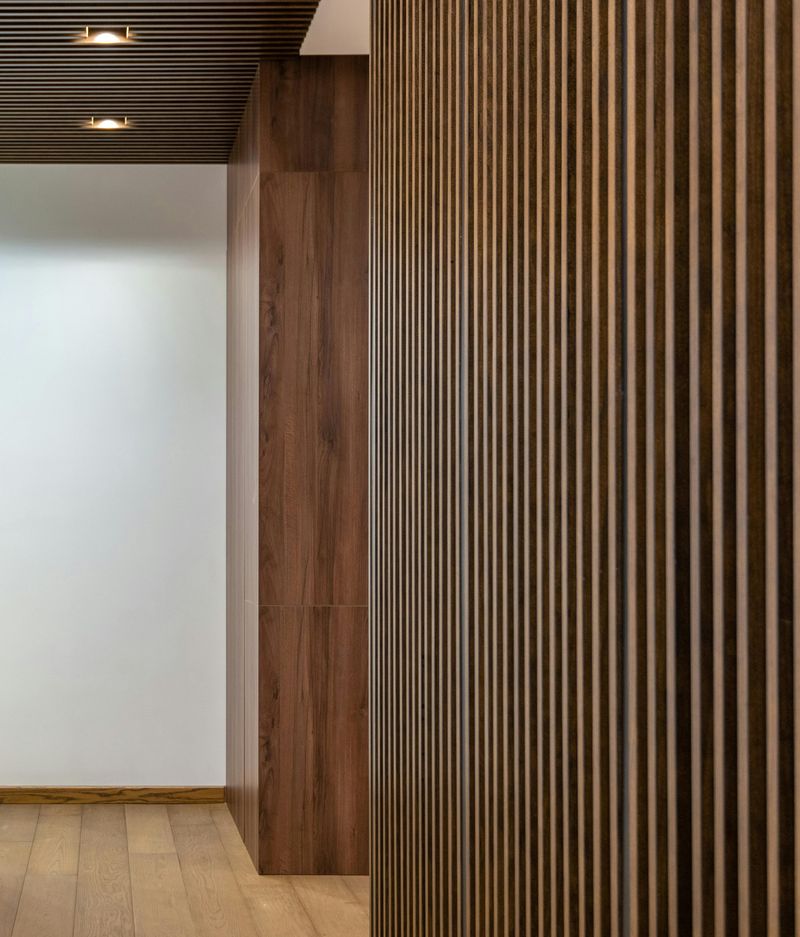 Dark Wood Paneling