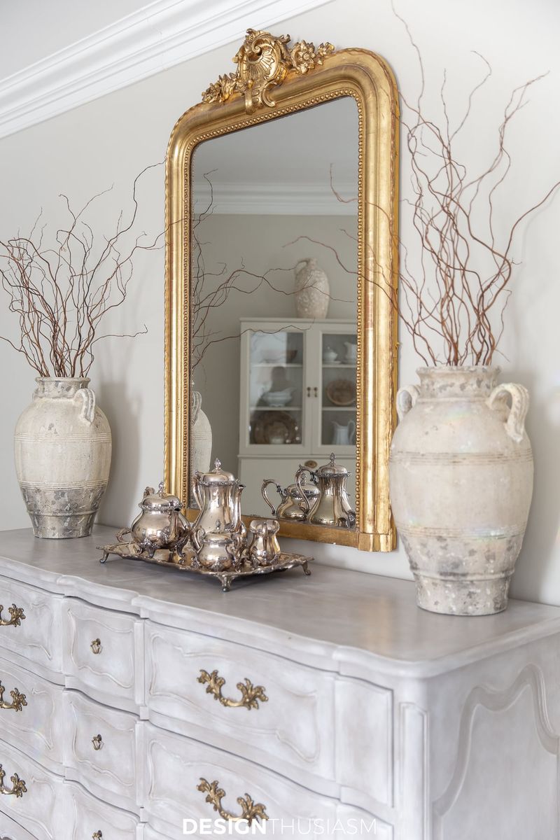 Antique Mirrors With Ornate Frames