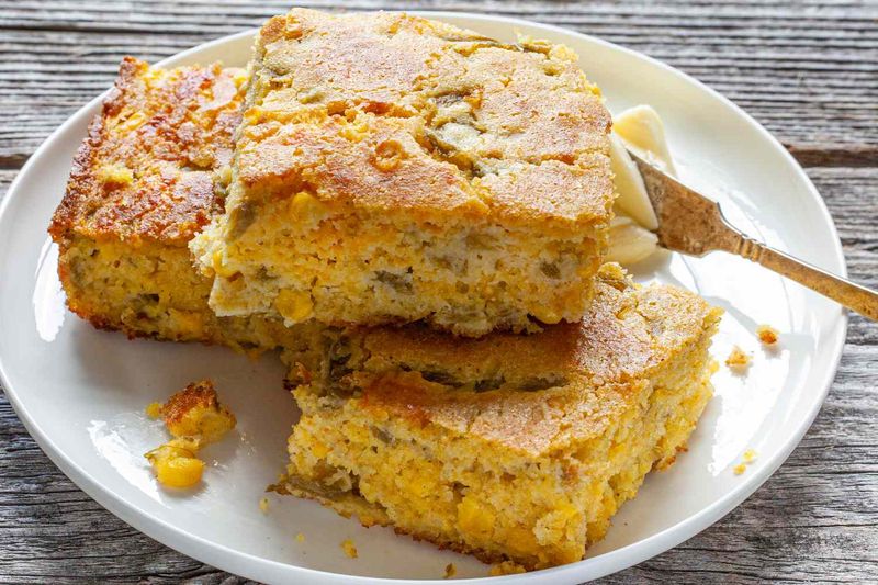 Green Chile Cornbread