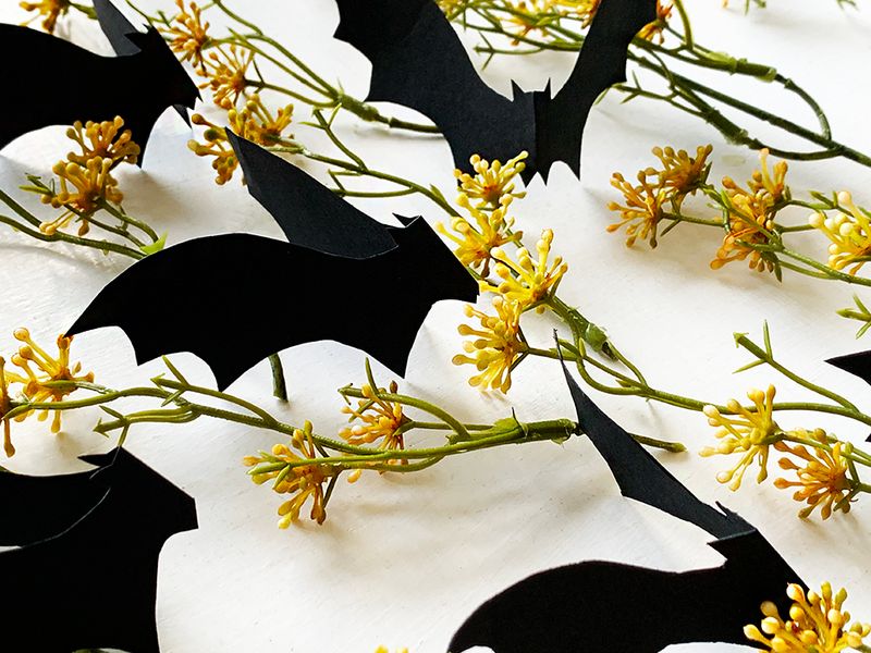 Recycled Paper Bat Colony